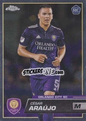 Sticker César Araújo - Chrome MLS 2023
 - Topps