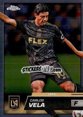 Sticker Carlos Vela - Chrome MLS 2023
 - Topps