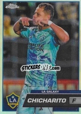 Sticker Chicharito - Chrome MLS 2023
 n. 77b - Topps