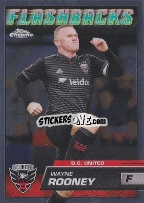 Sticker Wayne Rooney - Chrome MLS 2023
 - Topps