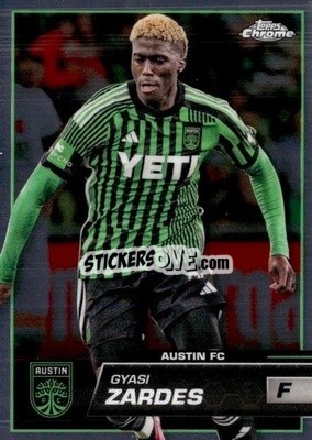 Figurina Gyasi Zardes - Chrome MLS 2023
 - Topps