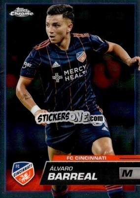 Cromo Álvaro Barreal - Chrome MLS 2023
 - Topps