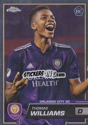 Sticker Thomas Williams - Chrome MLS 2023
 - Topps