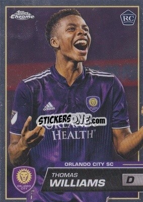 Figurina Thomas Williams - Chrome MLS 2023
 - Topps