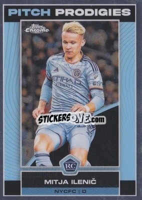 Sticker Mitja Ilenič - Chrome MLS 2023
 - Topps