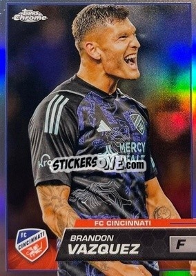 Sticker Brandon Vazquez - Chrome MLS 2023
 - Topps