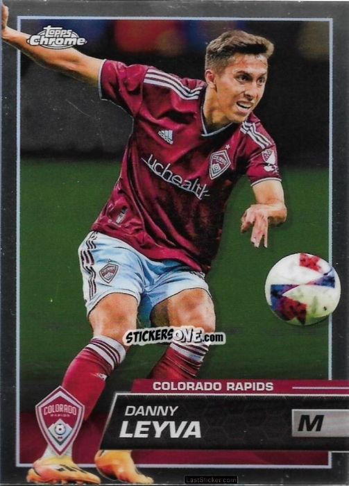 Sticker Danny Leyva - Chrome MLS 2023
 n. 97 - Topps
