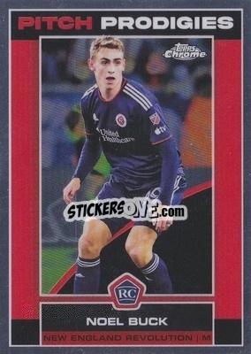 Sticker Noel Buck - Chrome MLS 2023
 - Topps