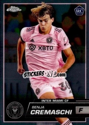 Sticker Benja Cremaschi - Chrome MLS 2023
 - Topps