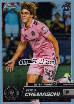 Cromo Benja Cremaschi - Chrome MLS 2023
 - Topps