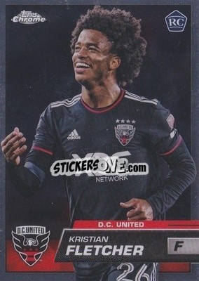 Sticker Kristian Fletcher - Chrome MLS 2023
 - Topps