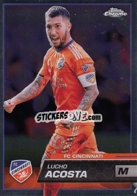 Sticker Lucho Acosta - Chrome MLS 2023
 - Topps
