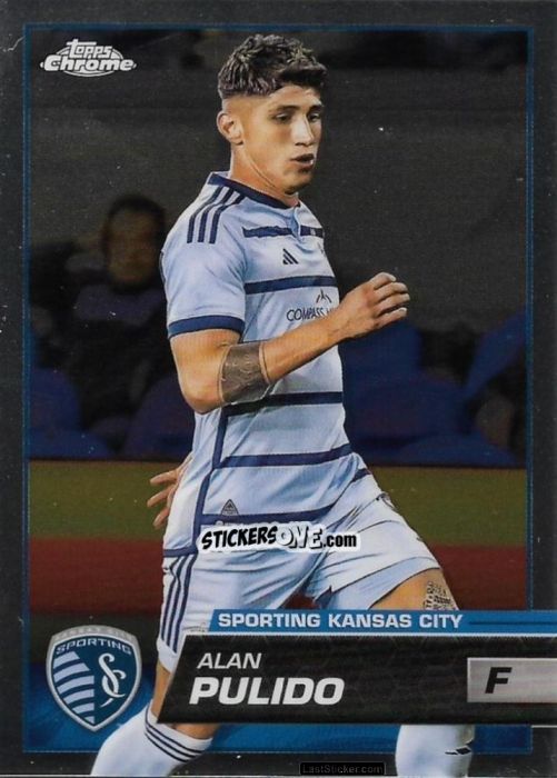 Sticker Alan Pulido - Chrome MLS 2023
 n. 123 - Topps