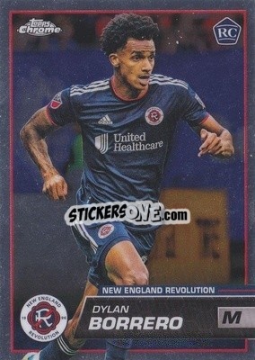 Sticker Dylan Borrero - Chrome MLS 2023
 - Topps