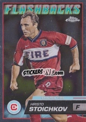 Sticker Hristo Stoichkov - Chrome MLS 2023
 - Topps