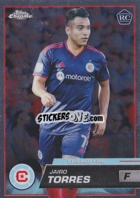 Sticker Jairo Torres - Chrome MLS 2023
 - Topps