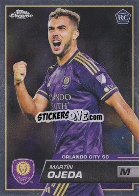 Sticker Martín Ojeda - Chrome MLS 2023
 - Topps