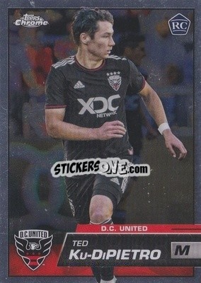 Sticker Ted Ku-DiPietro - Chrome MLS 2023
 - Topps