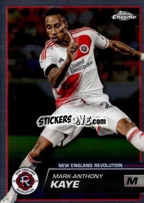 Sticker Mark-Anthony Kaye - Chrome MLS 2023
 - Topps
