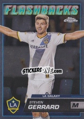 Figurina Steven Gerrard - Chrome MLS 2023
 - Topps