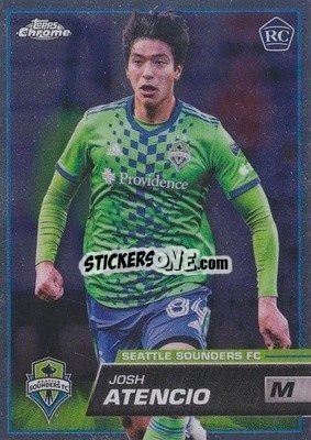 Cromo Josh Atencio - Chrome MLS 2023
 - Topps