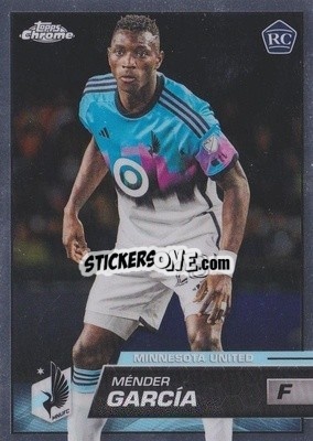 Sticker Ménder García - Chrome MLS 2023
 - Topps