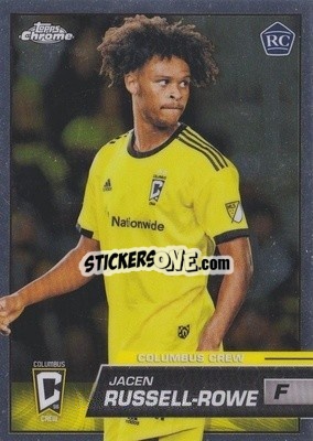 Sticker Jacen Russell-Rowe - Chrome MLS 2023
 - Topps