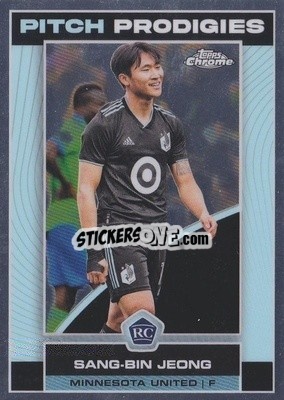 Sticker Sang-bin Jeong - Chrome MLS 2023
 - Topps