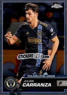 Cromo Julián Carranza - Chrome MLS 2023
 - Topps