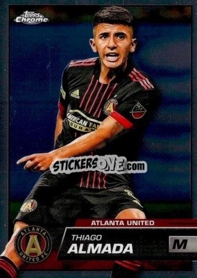 Sticker Thiago Almada - Chrome MLS 2023
 - Topps