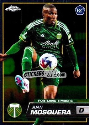 Sticker Juan Mosquera - Chrome MLS 2023
 - Topps