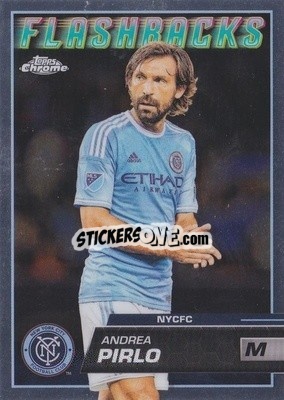 Sticker Andrea Pirlo - Chrome MLS 2023
 - Topps