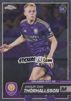 Sticker Dagur Dan Thórhallsson - Chrome MLS 2023
 - Topps