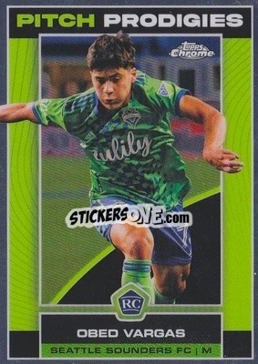 Sticker Obed Vargas - Chrome MLS 2023
 - Topps