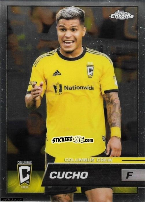 Sticker Cucho - Chrome MLS 2023
 n. 7 - Topps