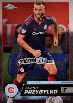 Sticker Kacper Przybyłko - Chrome MLS 2023
 - Topps
