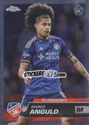 Sticker Marco Angulo - Chrome MLS 2023
 - Topps