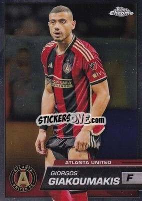 Sticker Giorgos Giakoumakis - Chrome MLS 2023
 - Topps