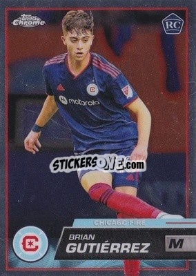 Sticker Brian Gutiérrez - Chrome MLS 2023
 - Topps