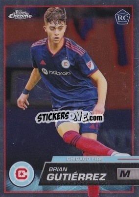 Figurina Brian Gutiérrez - Chrome MLS 2023
 - Topps