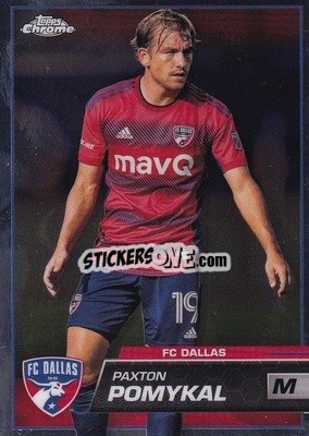 Sticker Paxton Pomykal - Chrome MLS 2023
 - Topps