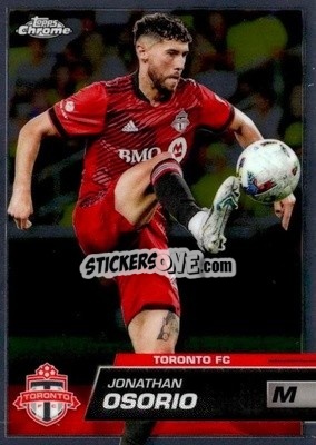 Sticker Jonathan Osorio - Chrome MLS 2023
 - Topps