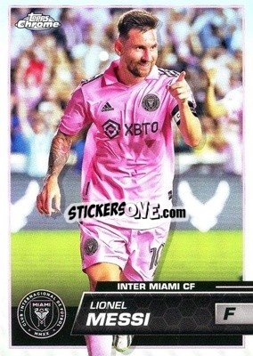 Sticker Lionel Messi - Chrome MLS 2023
 - Topps
