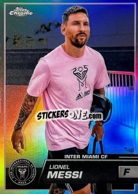 Sticker Lionel Messi - Chrome MLS 2023
 n. 58b - Topps
