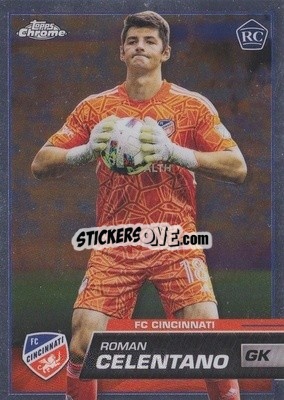 Sticker Roman Celentano - Chrome MLS 2023
 - Topps