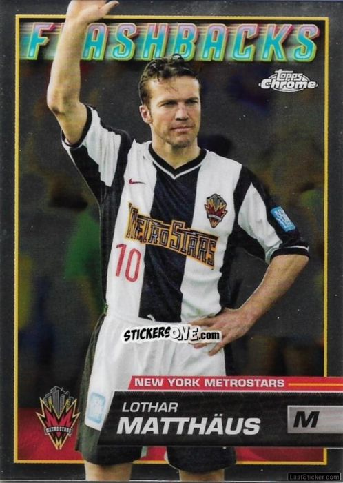 Sticker Lothar Matthäus - Chrome MLS 2023
 n. 61 - Topps