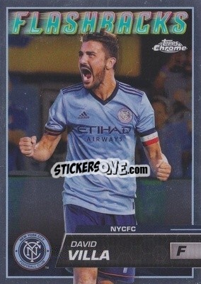 Figurina David Villa - Chrome MLS 2023
 - Topps