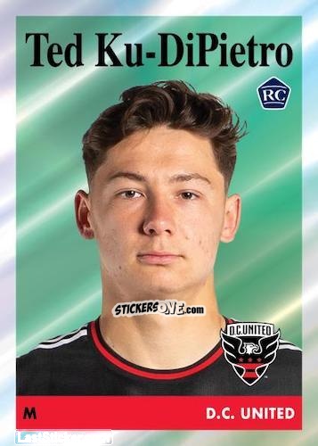 Sticker Ted Ku-DiPietro - Chrome MLS 2023
 n. 58T-11 - Topps