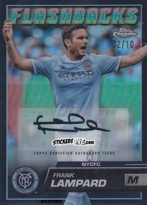 Sticker Frank Lampard - Chrome MLS 2023
 n. AU64 - Topps