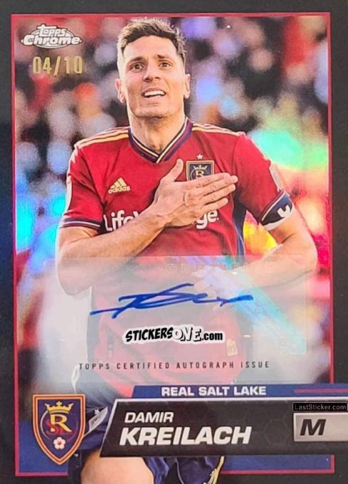 Sticker Damir Kreilach - Chrome MLS 2023
 n. AU80 - Topps